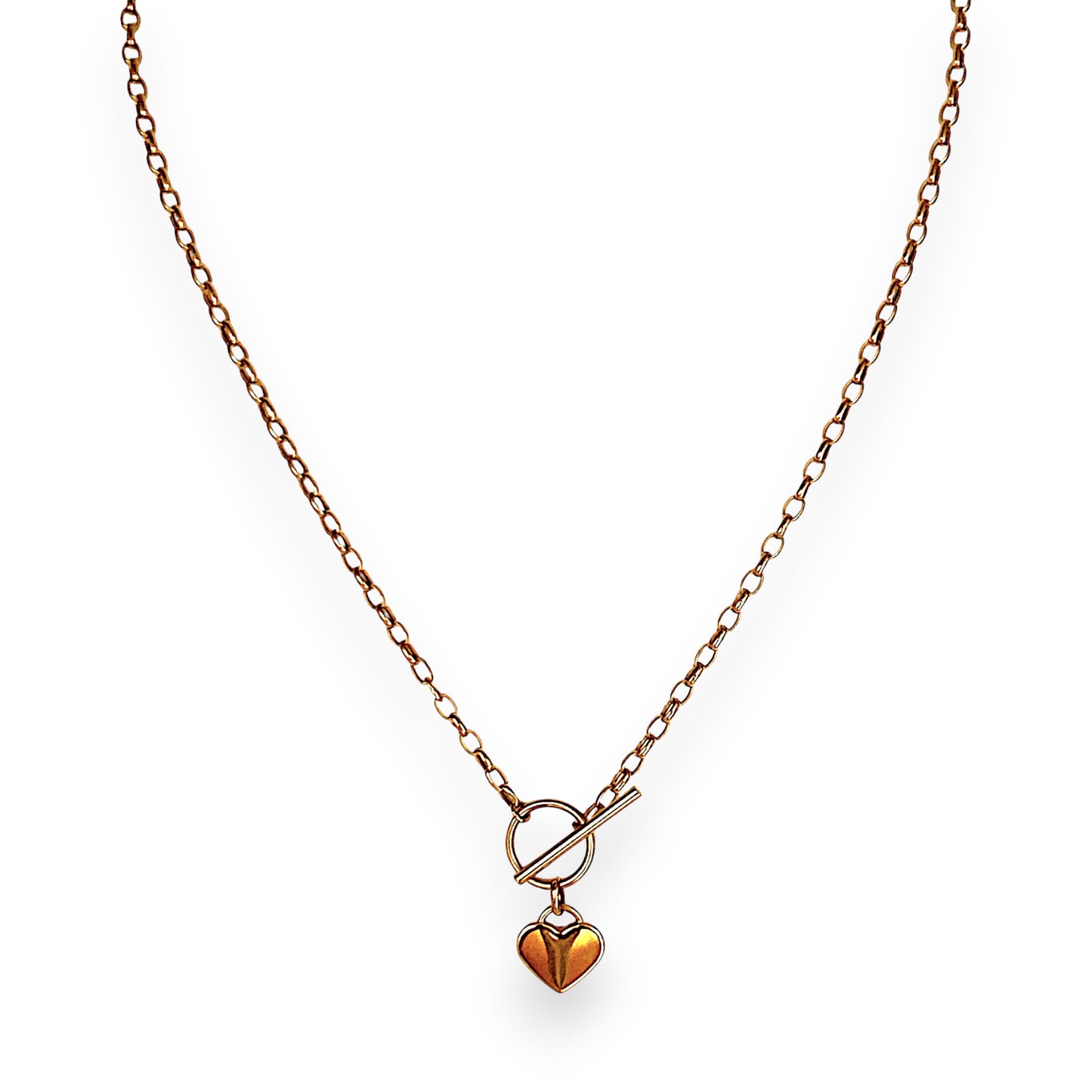 GOLD DEAL | 9ct (9K) Gold Refurbished Sweetheart Belcher Chain 42cm