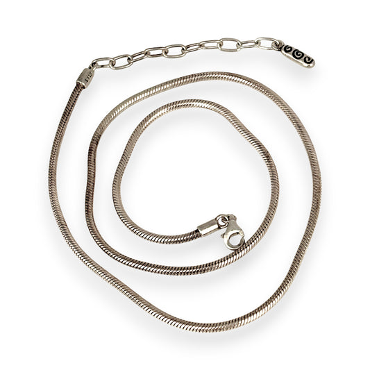SILVER DEAL | Pandora Sterling Silver Snake Chain Necklace 45cm