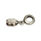 SILVER DEAL | Sterling Silver Dangle Charm - Four Leaf Clover