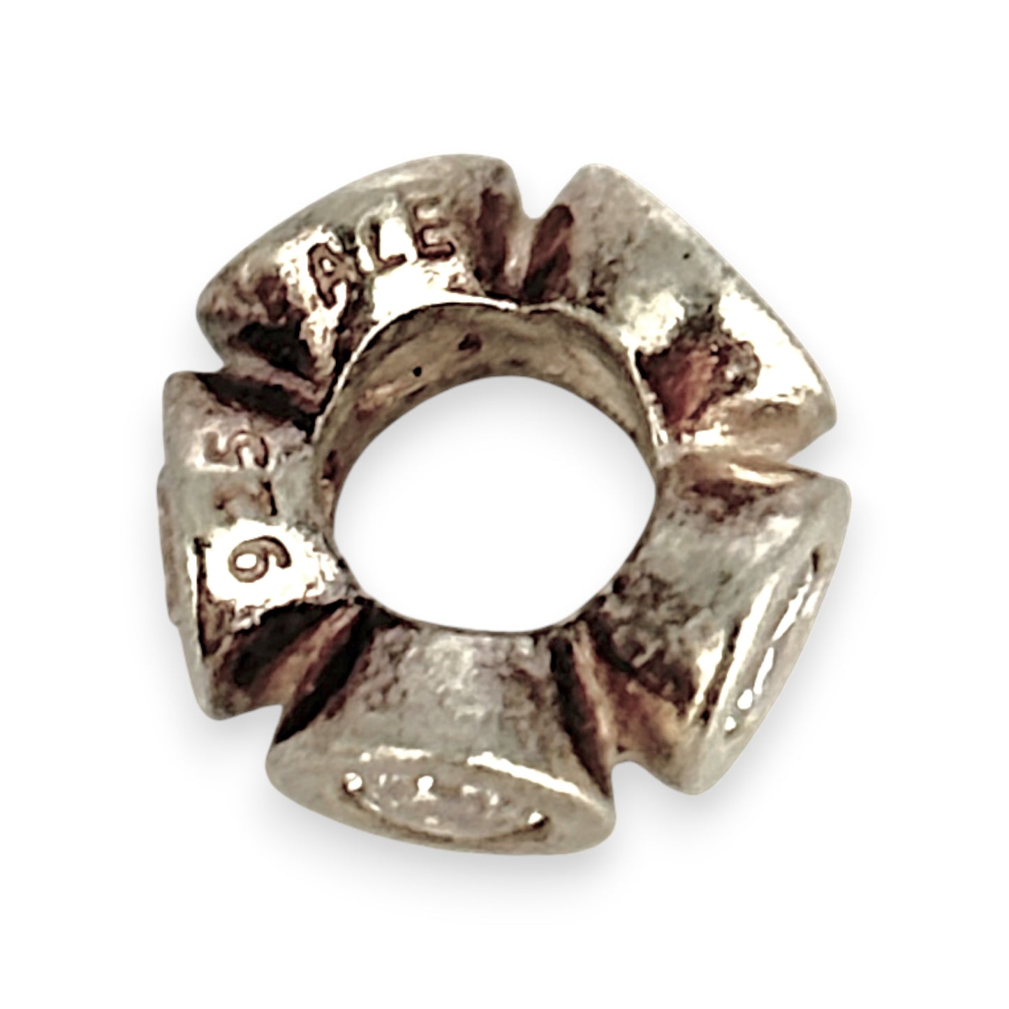 SILVER DEAL | Pandora Sterling Silver Spacer Charm - Clear CZ Lights