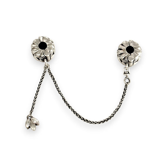 SILVER DEAL | Pandora Sterling Silver Grains of Energy Safety Chain
