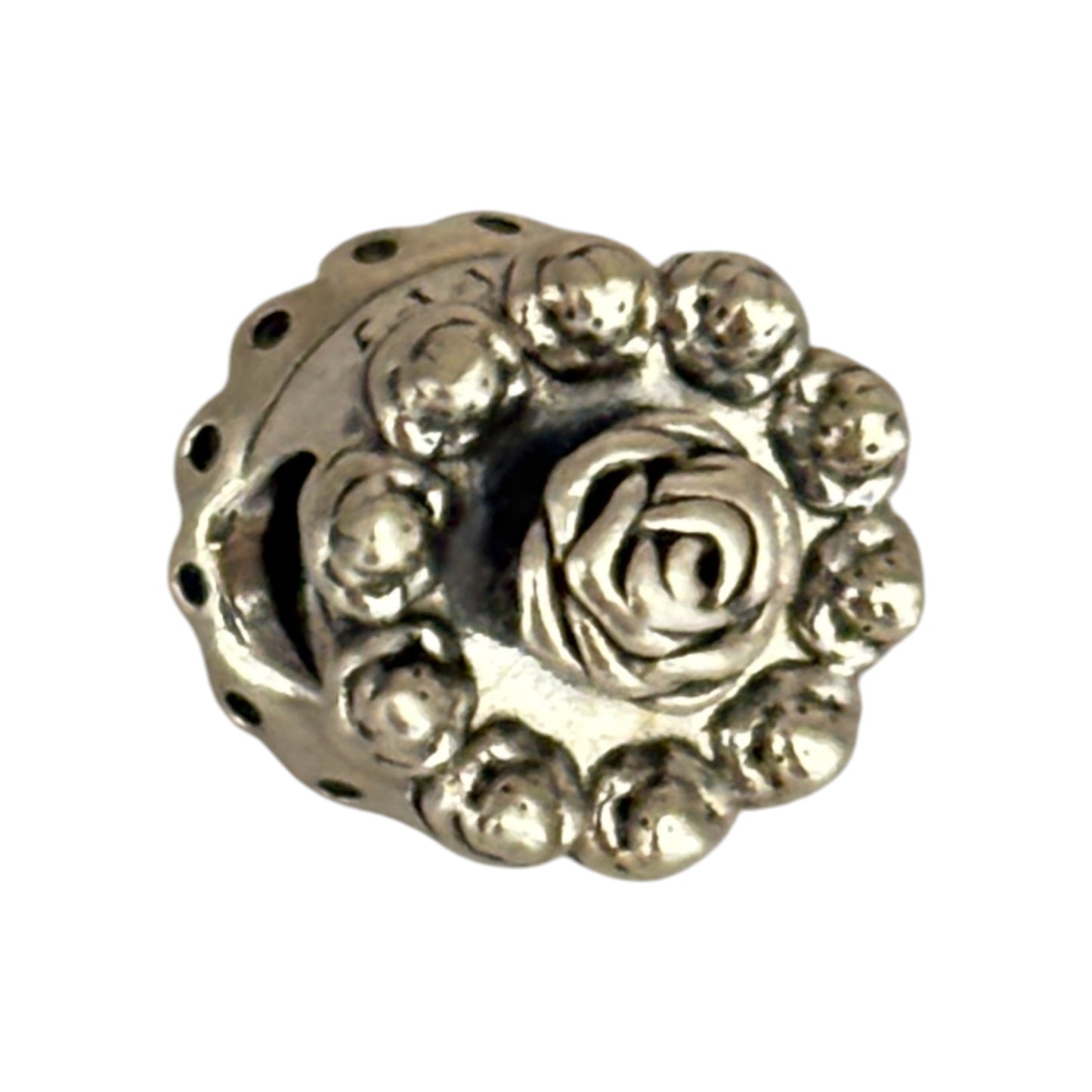 SILVER DEAL | Pandora Sterling Silver Bead Charm - Happy Birthday Cake