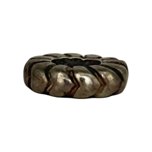 SILVER DEAL | Pandora Sterling Silver Spacer Charm - Heart Row