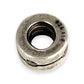 SILVER DEAL | Pandora Sterling Silver Band Bead Charm - Clear CZ Barrel