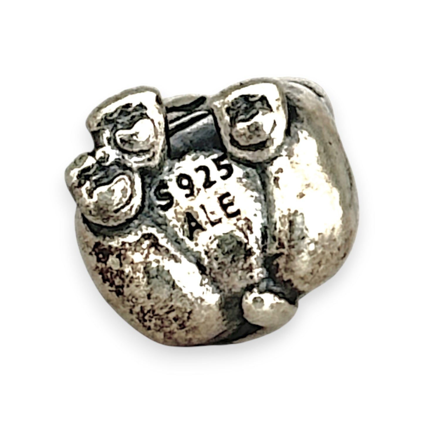 SILVER DEAL | Pandora Sterling Silver Bead Charm - Lucky Cat