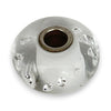 SILVER DEAL | Sterling Silver Murano Charm - Winter Frost