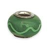 SILVER DEAL | Sterling Silver Murano Charm - Mint Tide