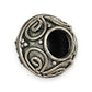 SILVER DEAL | Sterling Silver Bead Charm - Vintage Swirl Sphere