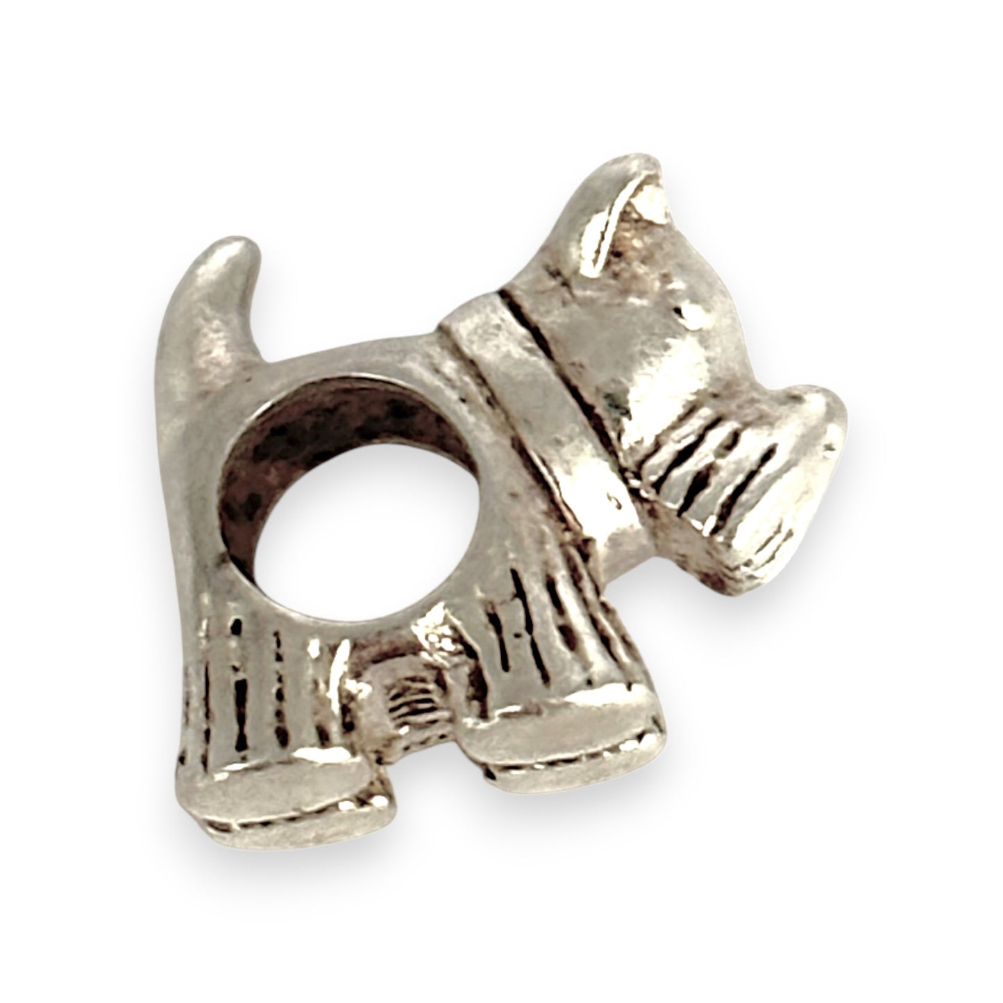 SILVER DEAL | MICHAEL HILL Sterling Silver Bead Charm - Furry Friend Dog