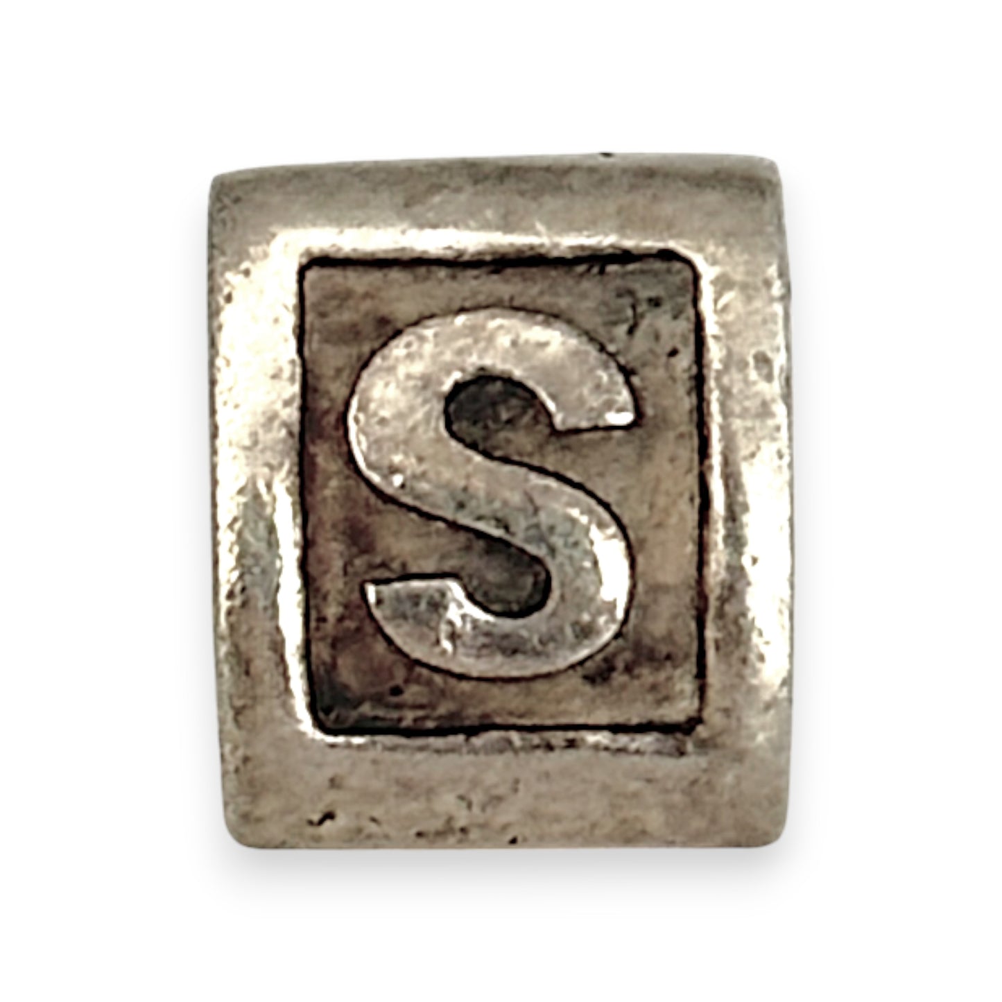 SILVER DEAL | Pandora Sterling Silver Bead Charm - Letter S