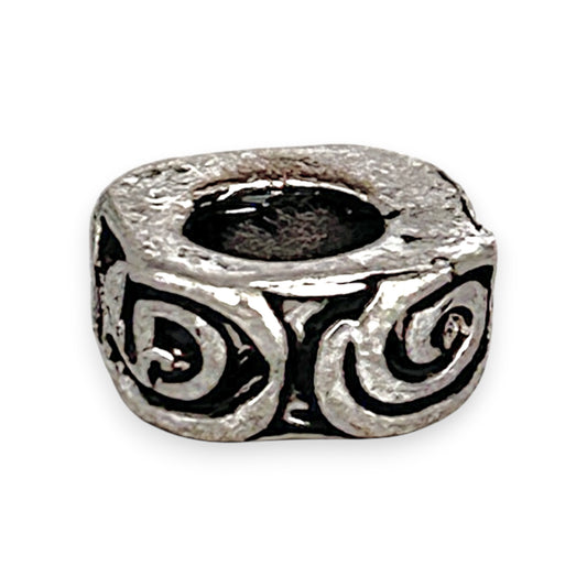 SILVER DEAL | Sterling Silver Spacer Charm - Echo