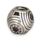 SILVER DEAL | Pandora Sterling Silver Bead Charm - Hypnotic Purple CZ