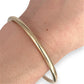 GOLD DEAL | 9ct (9K) Gold Minimalist Halo Bangle 63.7mm