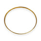 GOLD DEAL | 9ct (9K) Gold Aurora Oval Bangle 65.3mm