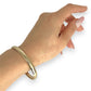 GOLD DEAL | 9ct (9K) Gold Refurbished Handmade Oval Bangle Valuation $5,300