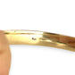 GOLD DEAL | 9ct (9K) Gold Refurbished Handmade Oval Bangle Valuation $5,300