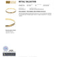 GOLD DEAL | 9ct (9K) Gold Refurbished Handmade Oval Bangle Valuation $5,300