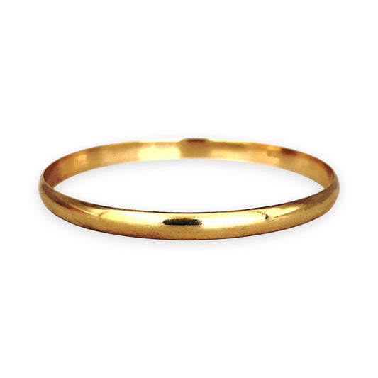 GOLD DEAL | 9ct (9K) NZ Gold Radiance Classic Bangle 65.8mm
