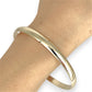 GOLD DEAL | 9ct (9K) NZ Gold Radiance Classic Refurbished Bangle 65.8mm