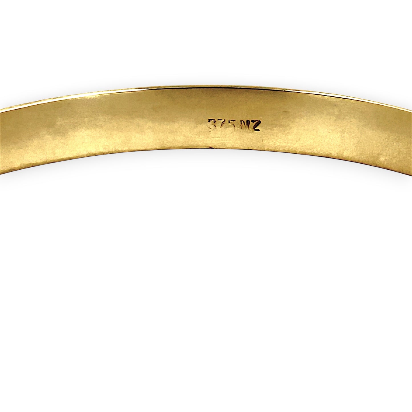 GOLD DEAL | 9ct (9K) NZ Gold Radiance Classic Refurbished Bangle 65.8mm