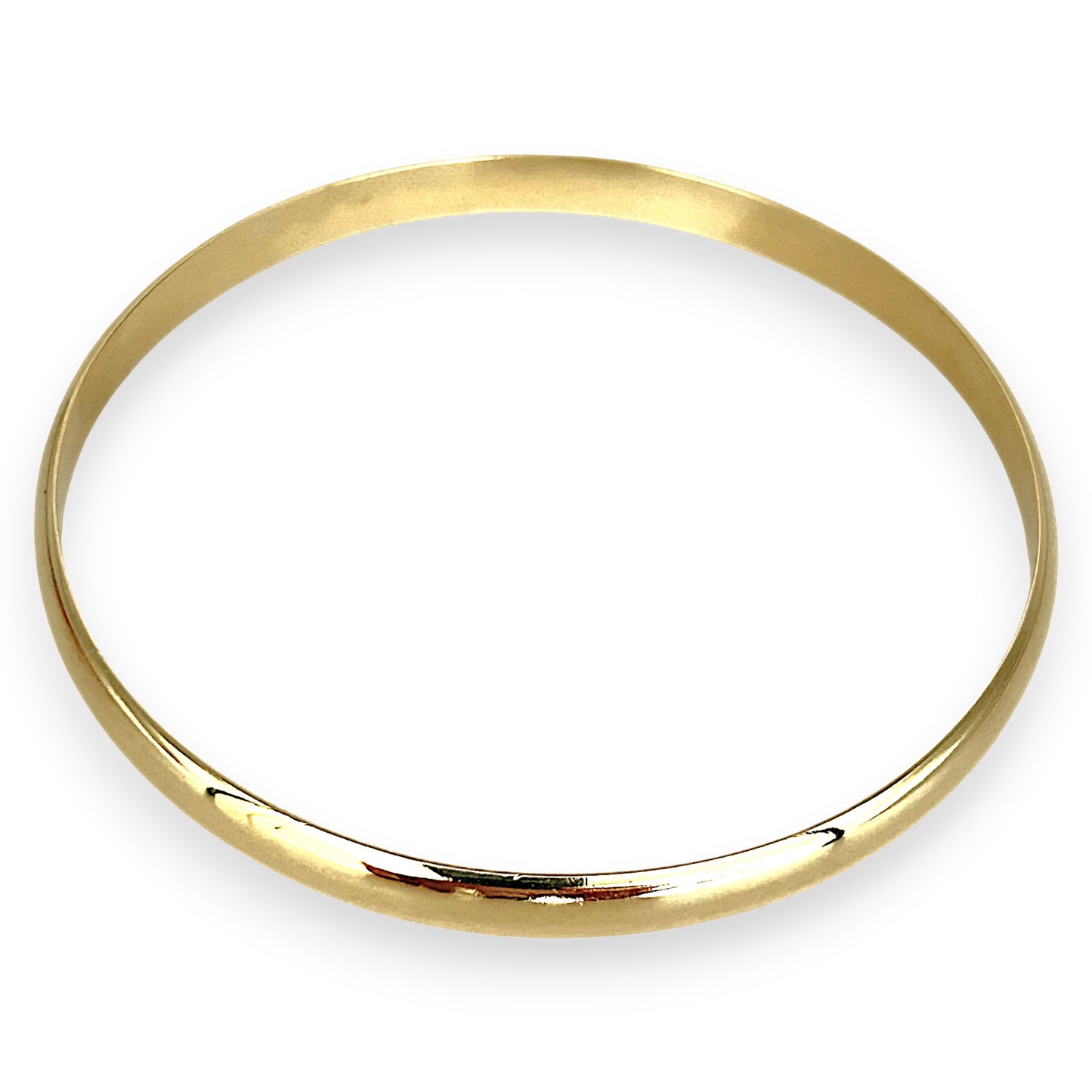 GOLD DEAL | 9ct (9K) NZ Gold Radiance Classic Refurbished Bangle 65.8mm