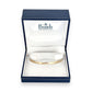 GOLD DEAL | 9ct (9K) Gold PROUDS Elegance Slimline Bangle 65.4mm