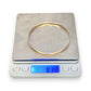 GOLD DEAL | 9ct (9K) Gold PROUDS Elegance Slimline Bangle 65.4mm