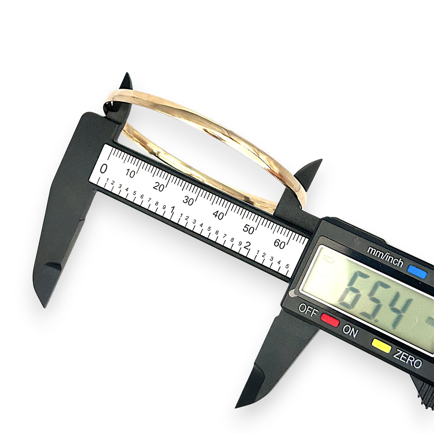 GOLD DEAL | 9ct (9K) Gold PROUDS Elegance Slimline Bangle 65.4mm