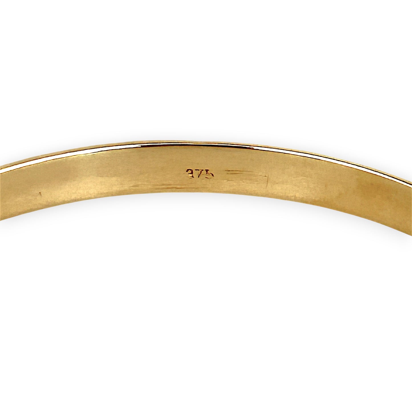 GOLD DEAL | 9ct (9K) Gold Refined Elegance Refurbished Bangle Valuation $3,700