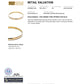 GOLD DEAL | 9ct (9K) Gold Refined Elegance Bangle Valuation $3,700