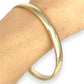 GOLD DEAL | 9ct Gold Regalis Bold Solid Bangle-Refurbished, 67.5mm