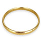 GOLD DEAL | 9ct Gold Regalis Bold Solid Bangle-Refurbished, 67.5mm