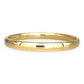 GOLD DEAL | 9ct Gold Regalis Bold Solid Bangle-Refurbished, 67.5mm