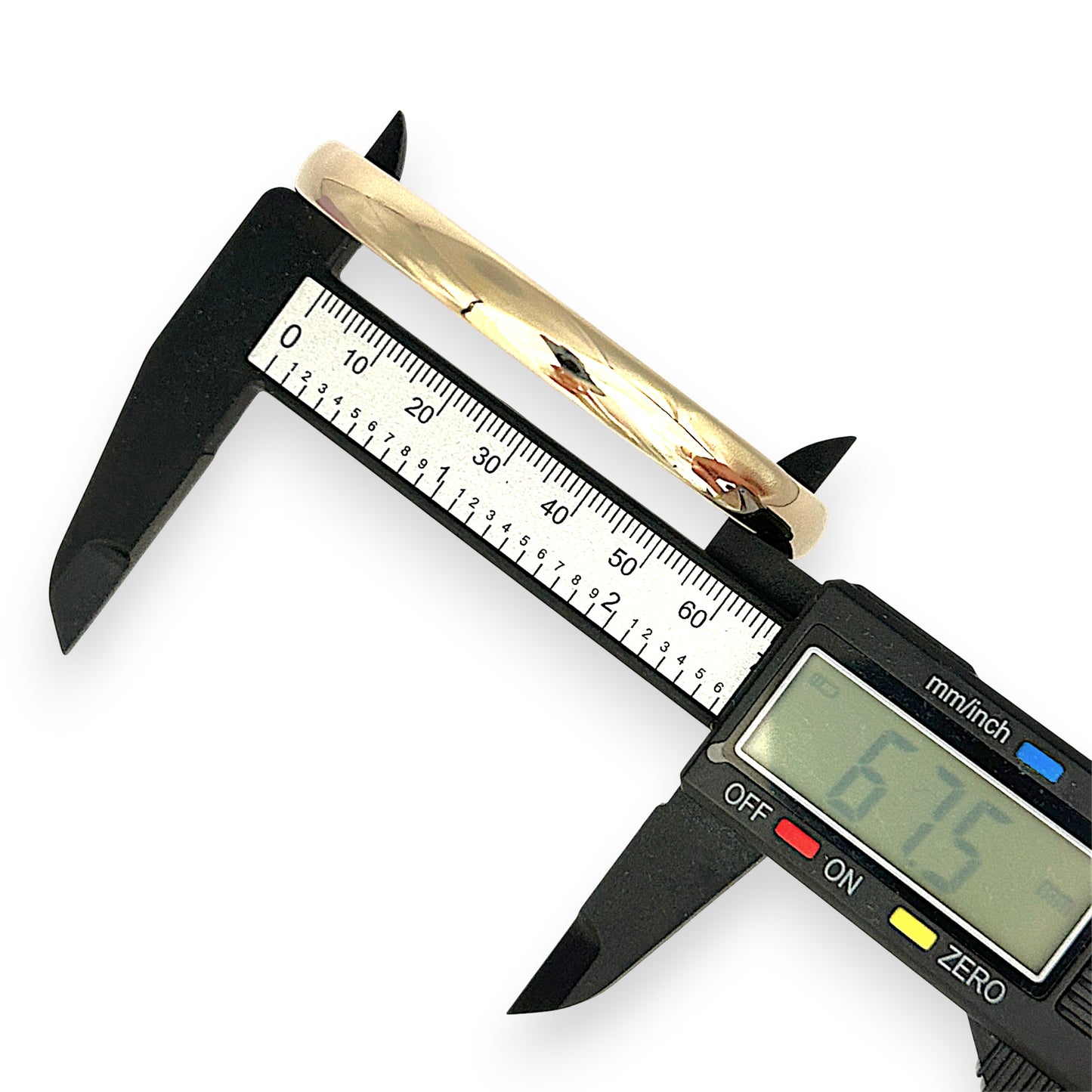 GOLD DEAL | 9ct Gold Regalis Bold Solid Bangle-Refurbished, 67.5mm