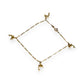 GOLD DEAL | 9ct (9K) Gold Ocean-Inspired Figaro Bracelet 20.5cm Dolphin Charms