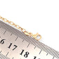 GOLD DEAL | 9ct (9K) MHJ Gold Belcher Bracelet 18cm Symbolic Charms Hearts & Star