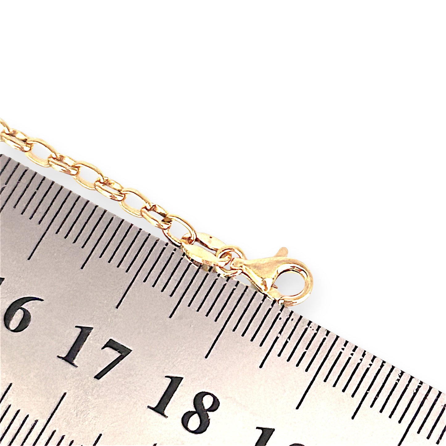 GOLD DEAL | 9ct (9K) MHJ Gold Belcher Bracelet 18cm Symbolic Charms Hearts & Star