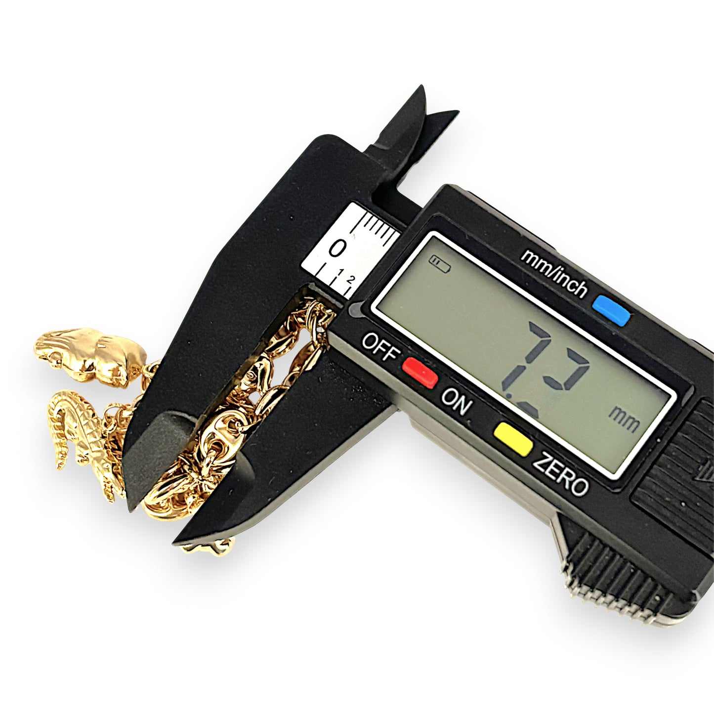 GOLD DEAL | 9ct (9K) Gold Charm Bracelet – Koala, Crocodile, Boomerang & More