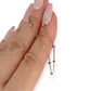 GOLD DEAL | 9ct (9K) Rose Gold Minimalist Beaded Bracelet 19cm