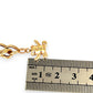 GOLD DEAL | 9ct (9K) Gold Heart, Rose & Bear Motifs Refurbished Bracelet 21cm