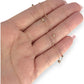 GOLD DEAL | 9ct (9K) Gold Beaded Cable Bracelet - Minimalist Grace with Adjustable Fit