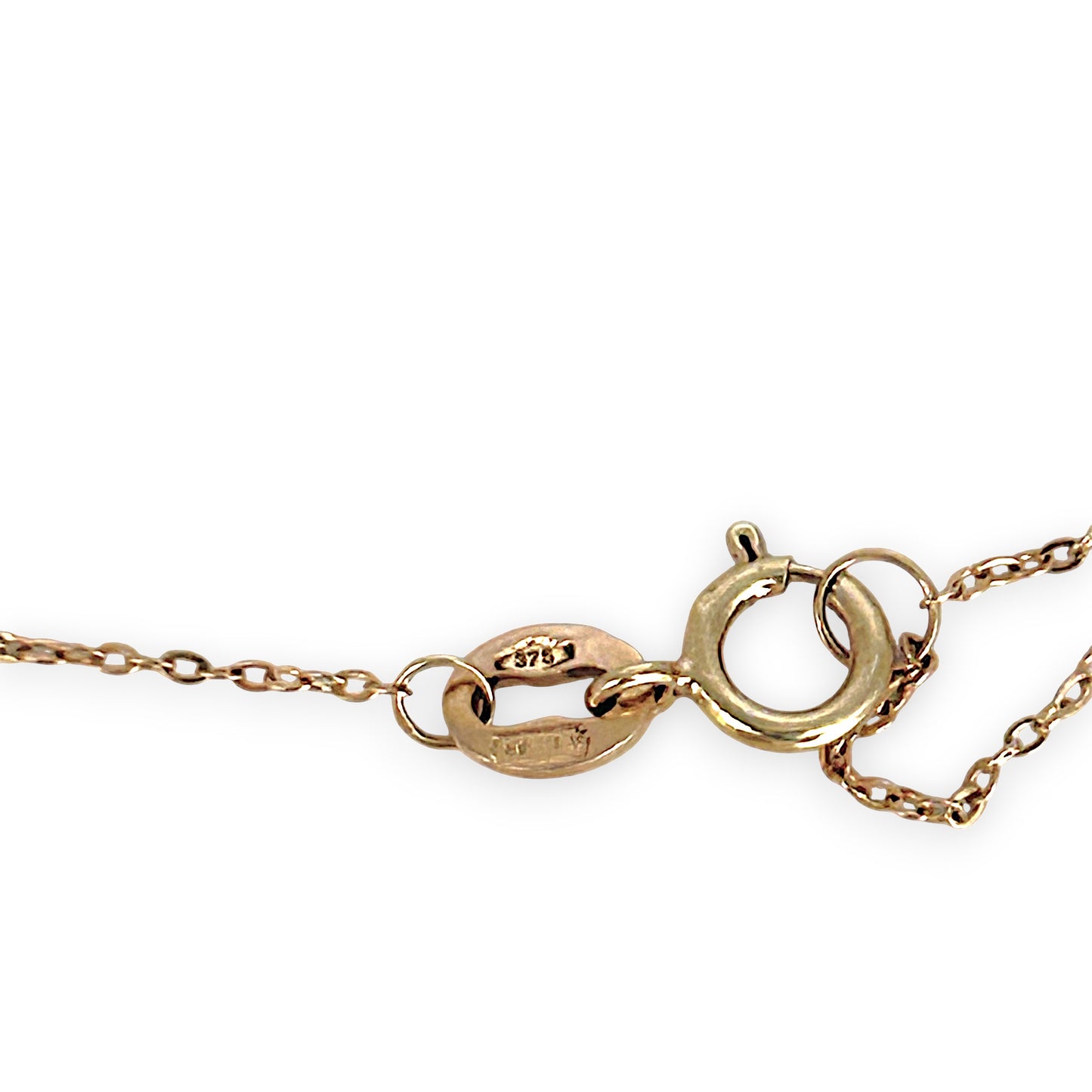 GOLD DEAL | 9ct (9K) Gold Beaded Cable Bracelet - Minimalist Grace with Adjustable Fit