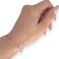 GOLD DEAL | 9ct (9K) Gold Beaded Cable Bracelet - Minimalist Grace with Adjustable Fit