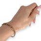 GOLD DEAL | NZ 9ct (9K) Gold Flawless Figaro Elongated Link Bracelet 21.5cm
