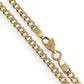 GOLD DEAL | 14ct (14K) Gold Curb Chain Bracelet 21cm - Radiant Links of Luxe Elegance