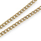 GOLD DEAL | 14ct (14K) Gold Curb Chain Bracelet 21cm - Radiant Links of Luxe Elegance