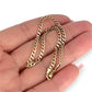 GOLD DEAL | 14ct (14K) Gold Curb Chain Bracelet 21cm - Radiant Links of Luxe Elegance