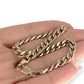 GOLD DEAL | 9ct (9K) Gold Smooth Curb Link Bracelet 21cm