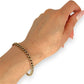GOLD DEAL | 9ct (9K) Gold Smooth Curb Link Bracelet 21cm