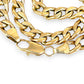 GOLD DEAL | 9ct (9K) Gold Smooth Curb Link Bracelet 21cm